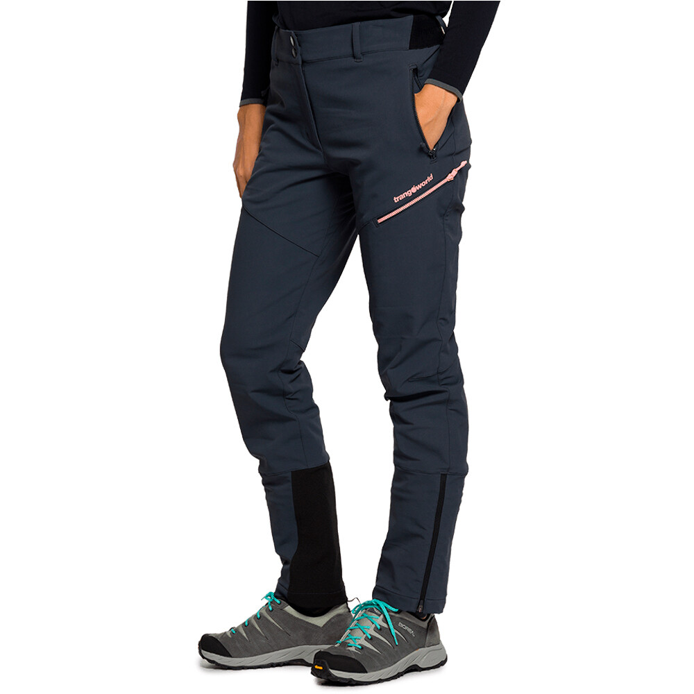 Trango pantalón montaña mujer NOGUERA V02 GRIS vista detalle