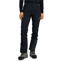 Trango pantalón montaña mujer NOGUERA V02 NEGRO vista frontal