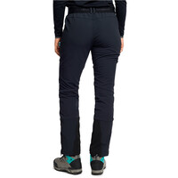 Trango pantalón montaña mujer NOGUERA V02 NEGRO vista trasera