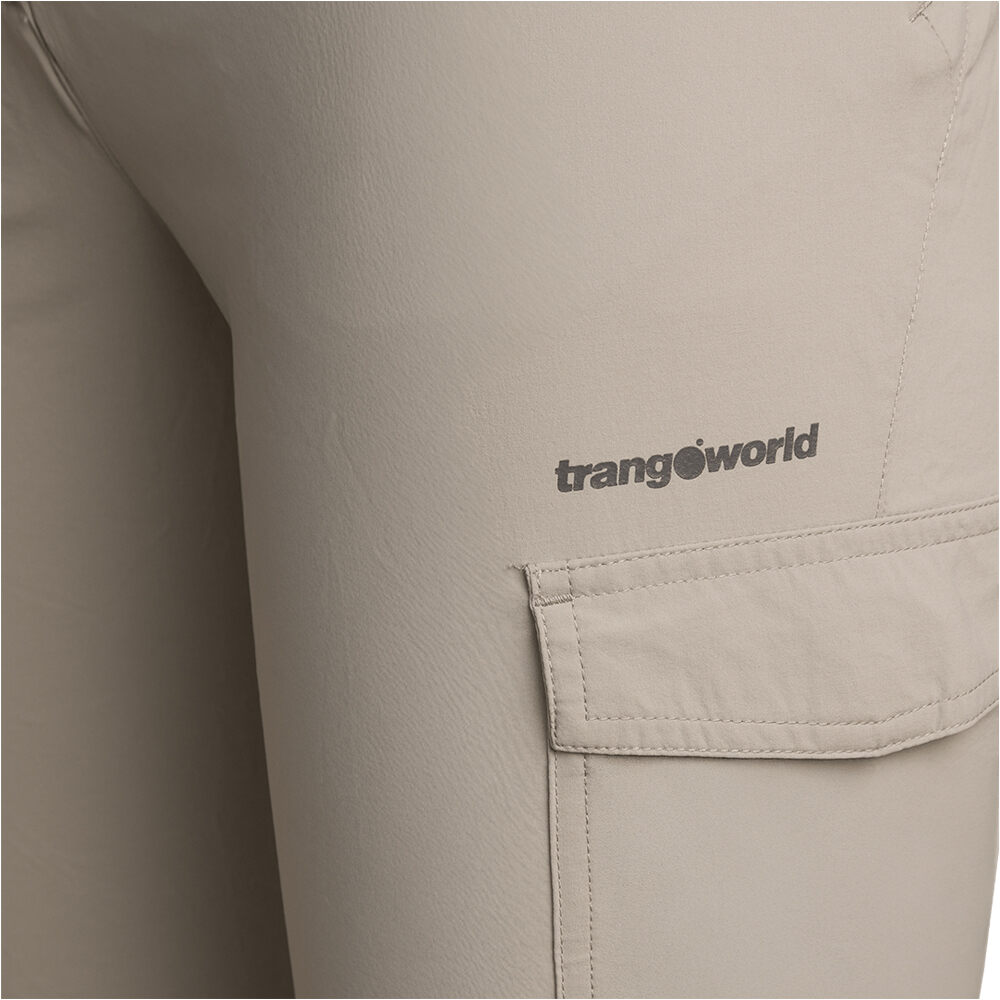 Trango pantalón montaña mujer ONEGA MARRON vista trasera
