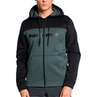 Trango Sudaderas Montaña Hombre RIPON V02 GRIS vista frontal