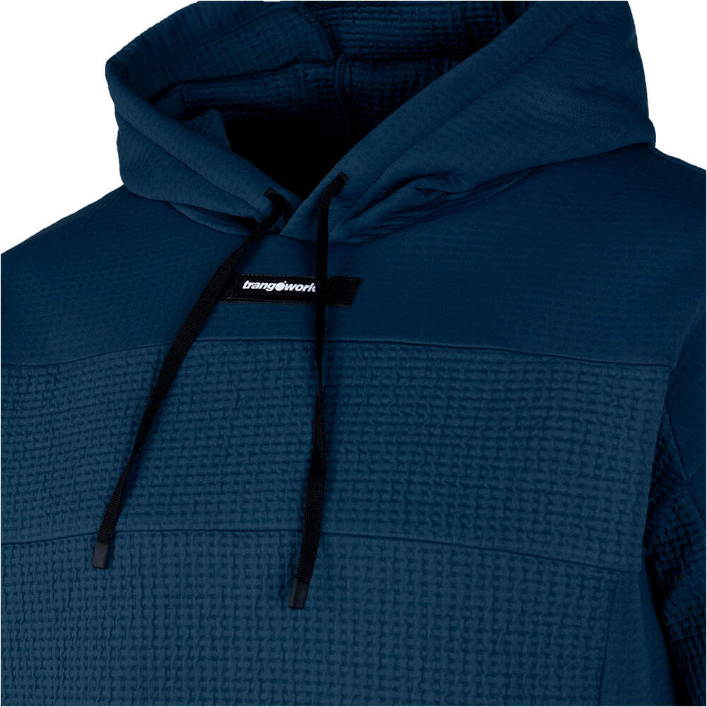 Trango Sudaderas Montaña Hombre SUDADERA BARLU AZUL vista detalle