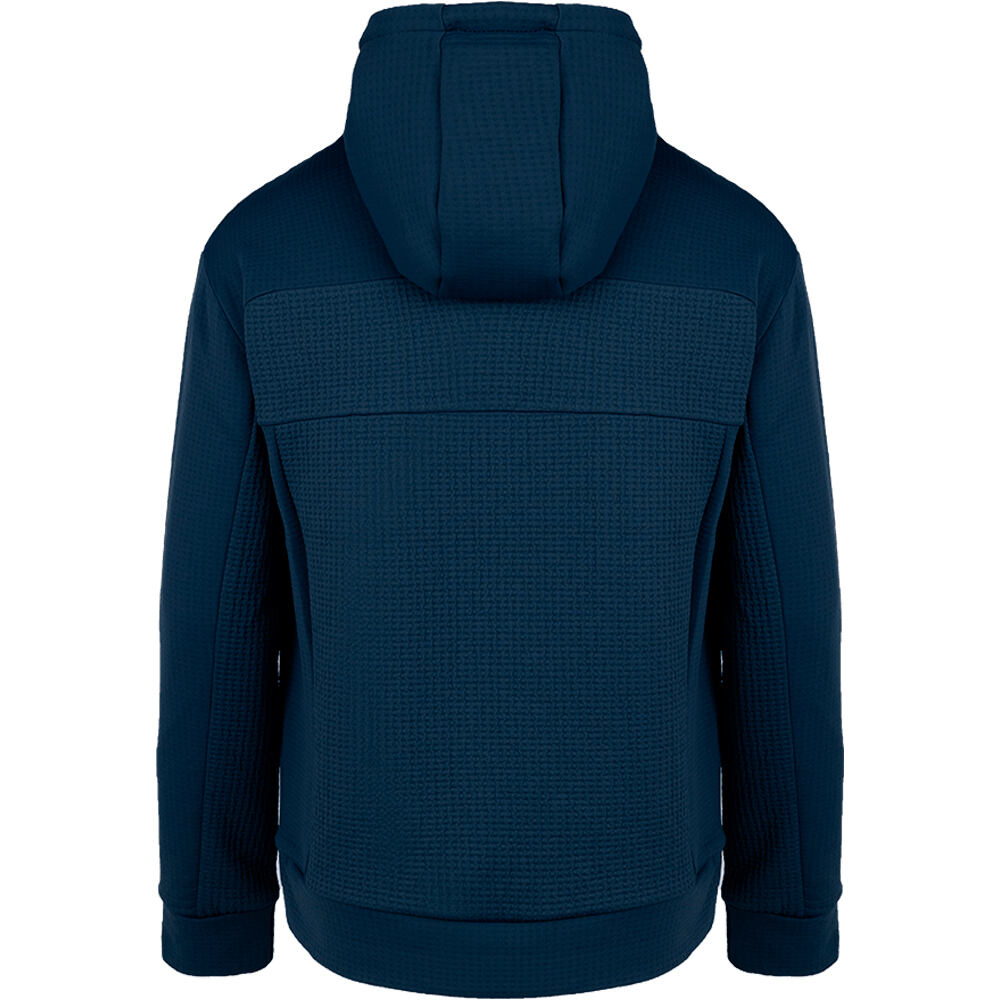 Trango Sudaderas Montaña Hombre SUDADERA BARLU AZUL vista trasera