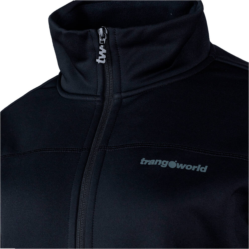 Trango Sudaderas Montaña Mujer CHAQUETA VAALS NEGRO vista detalle