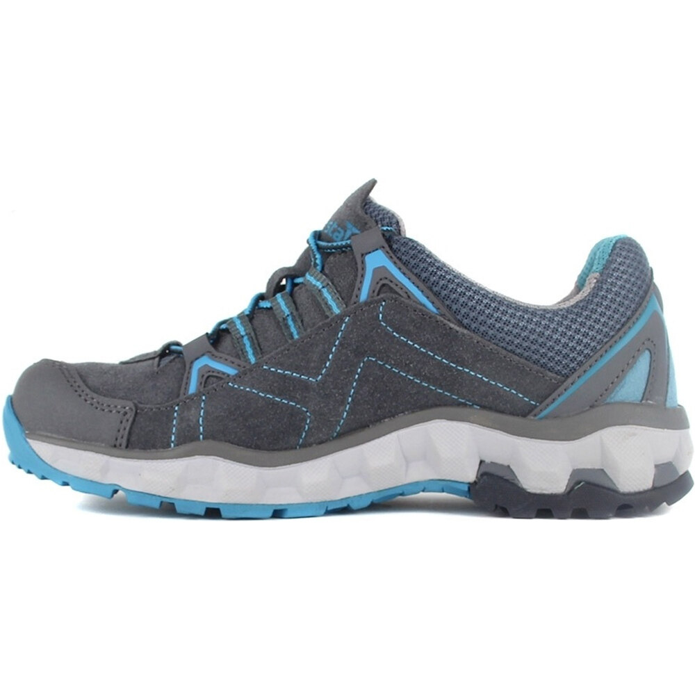 Treksta zapatilla trekking mujer LIBERO GORE-TEX NEGRO puntera