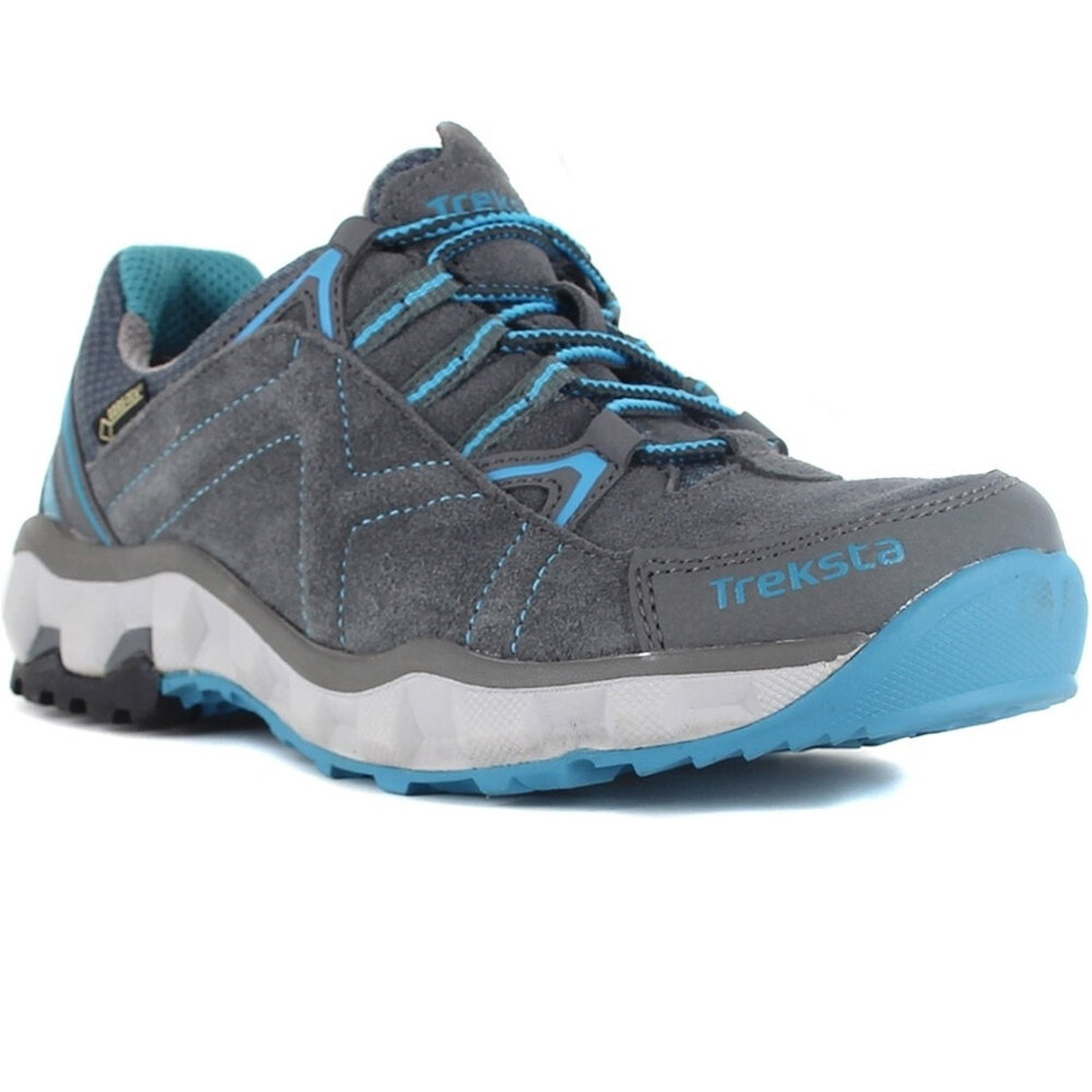 Treksta zapatilla trekking mujer LIBERO GORE-TEX NEGRO vista superior