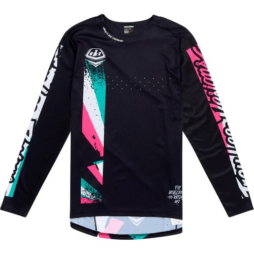TROY-LEE SPRINT JERSEY FULL PULL negro