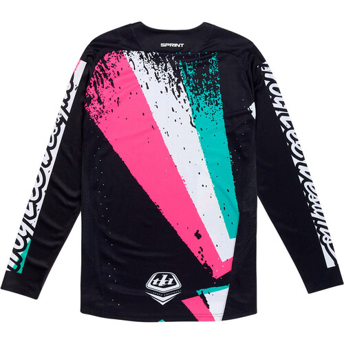 TROY-LEE SPRINT JERSEY FULL PULL negro
