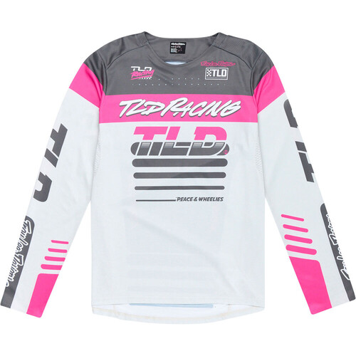 TROY-LEE SPRINT JERSEY FULL PULL blanco