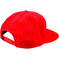 Troy-Lee gorras ciclismo FLAT BILL SNAPBACK BADGE ROJO vista trasera