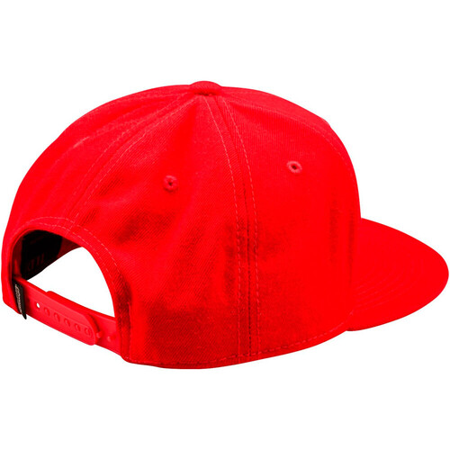 TROY-LEE FLAT BILL SNAPBACK SIGNATURE rojo