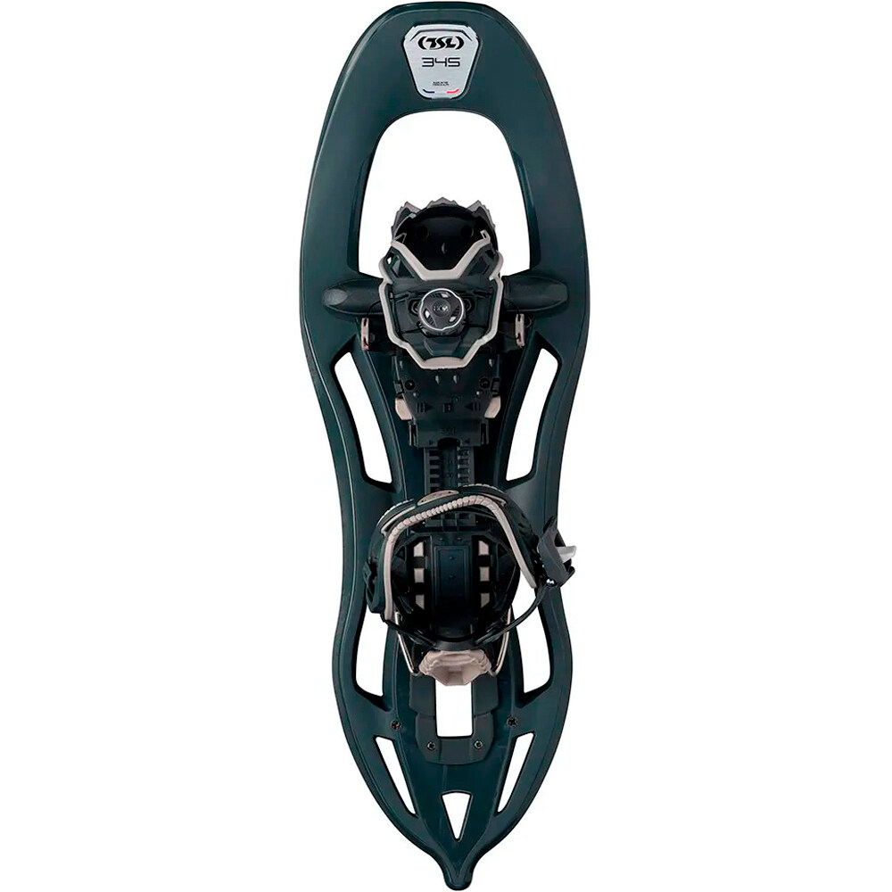 Tsl raquetas de nieve 345 DARK GREY ORIGINAL 2 GRIS vista frontal