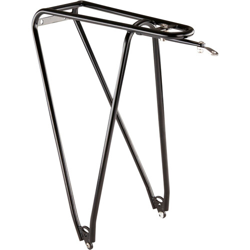 Tubus portaequipaje bicicleta FLY 26/28 NEGRO
