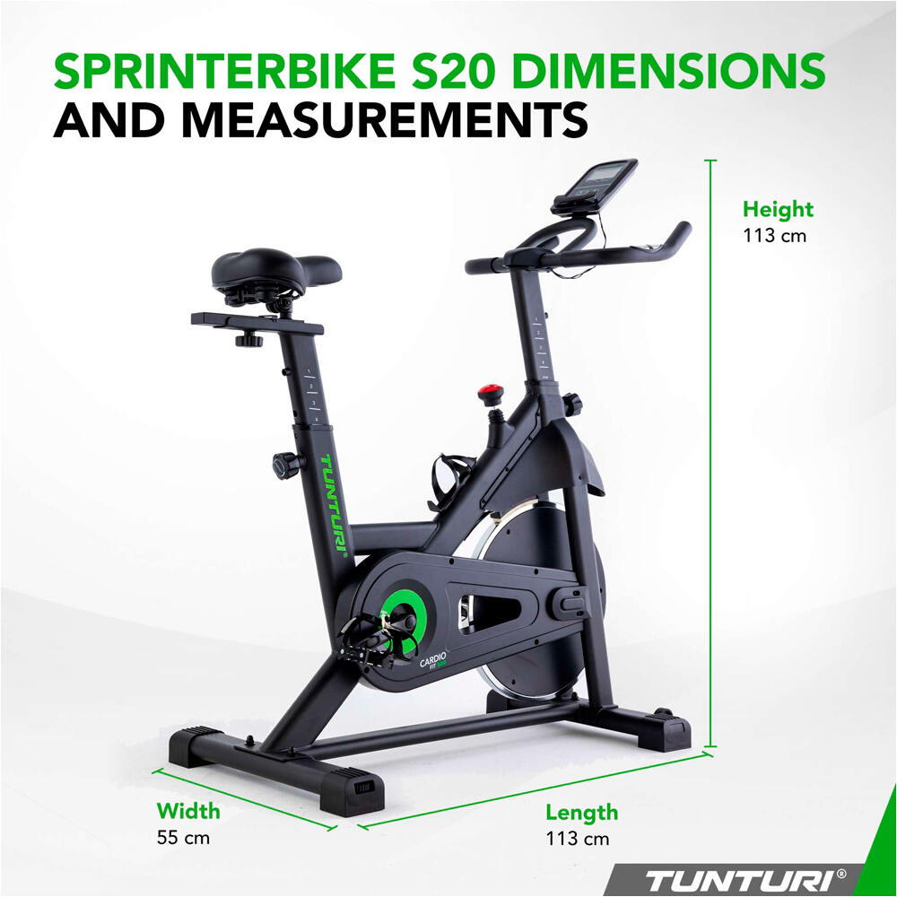Tunturi bicicleta spinning TUNTURI CARDIO FIT S20 SPRINTER BIKE  04
