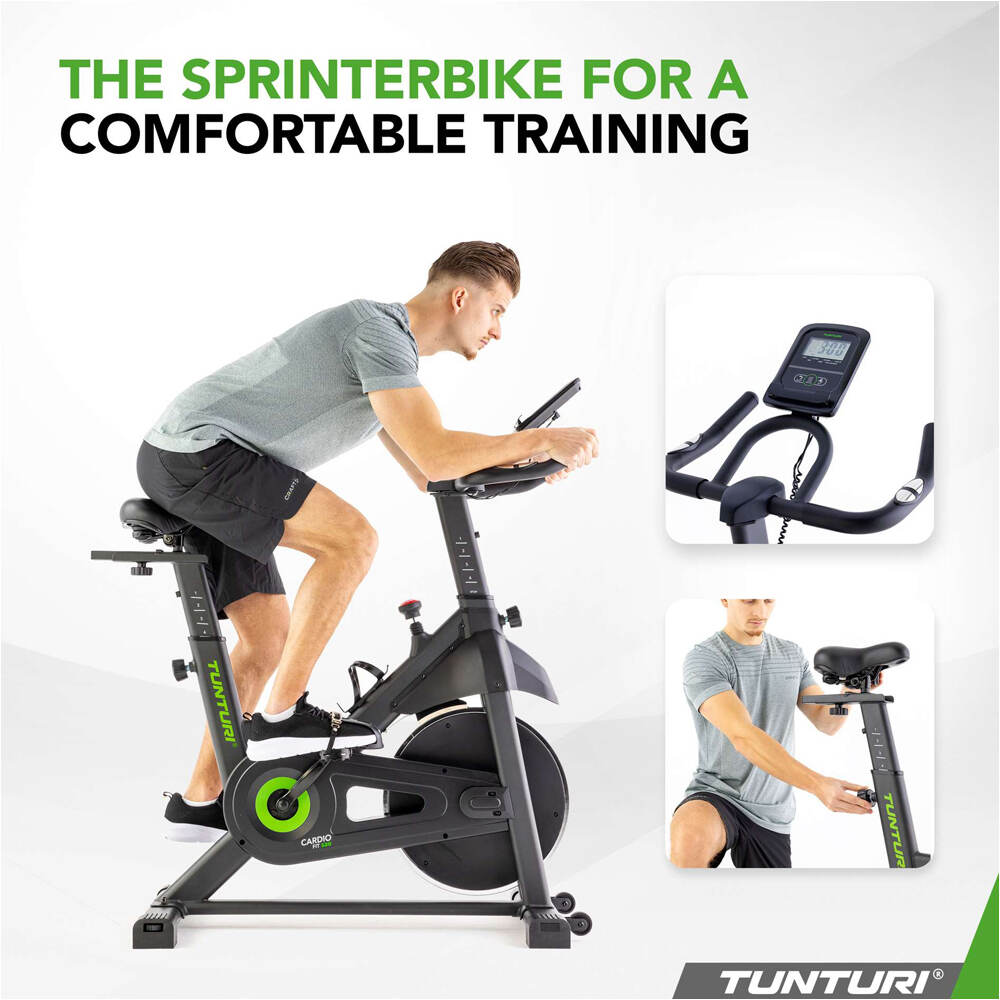 Tunturi bicicleta spinning TUNTURI CARDIO FIT S20 SPRINTER BIKE  08