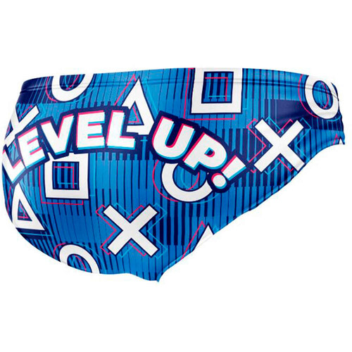 Turbo bañador natación hombre WATERPROOF LVL UP! AZUL