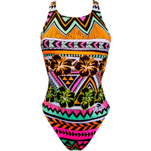 Turbo bañador natación mujer AZTEKI NARANJA