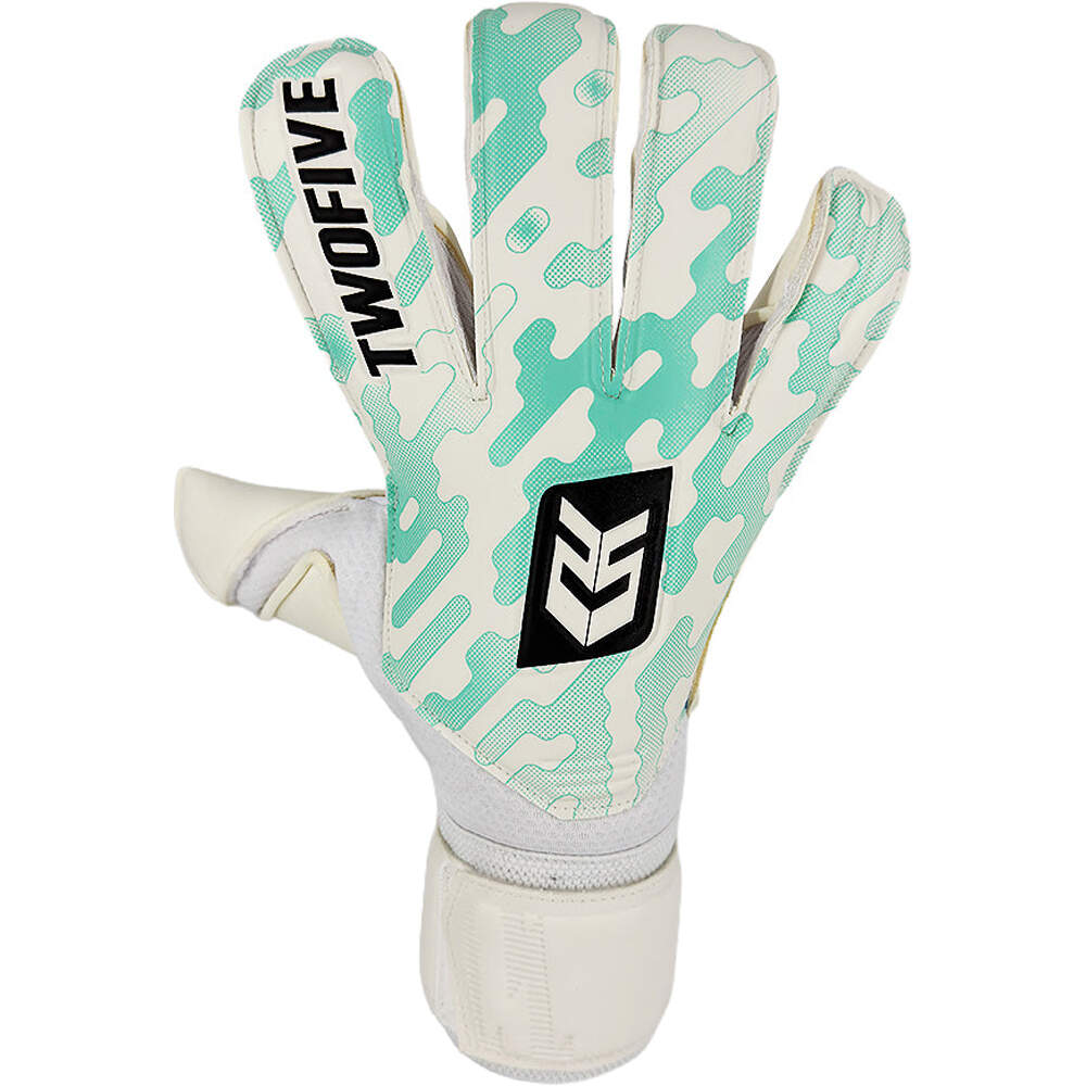 Twofive guantes portero infantil Atlanta Advance Roll AZUL 01