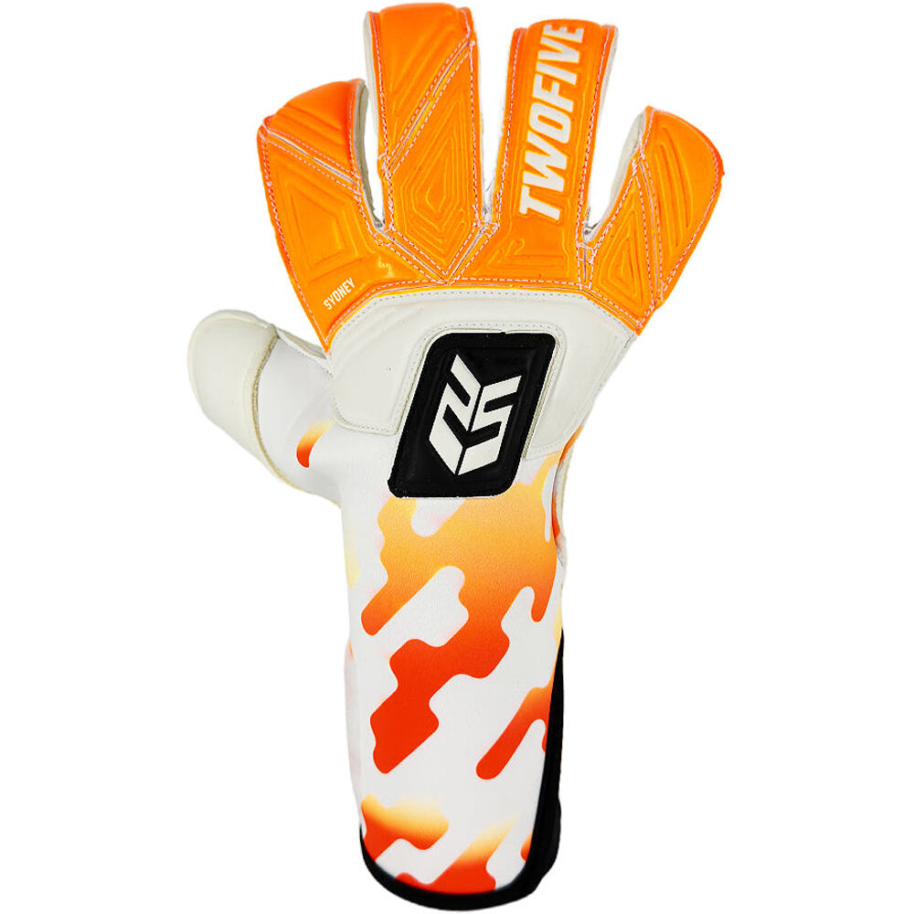 Twofive guantes portero infantil Sydney Advance Roll NARANJA 01
