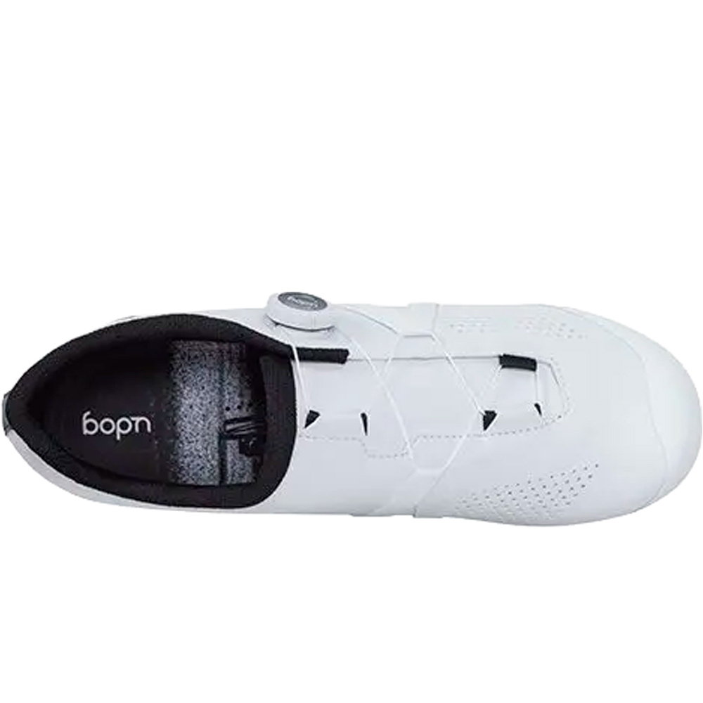 Udog zapatillas ciclismo carretera SEMPRE TOTAL BLANCO puntera