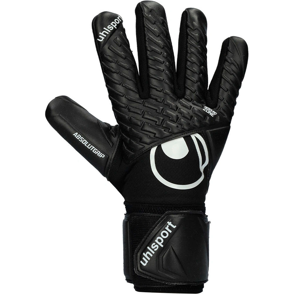 Uhlsport guantes portero CONFORT ABSOLUTGRIP HN NEGRO 01