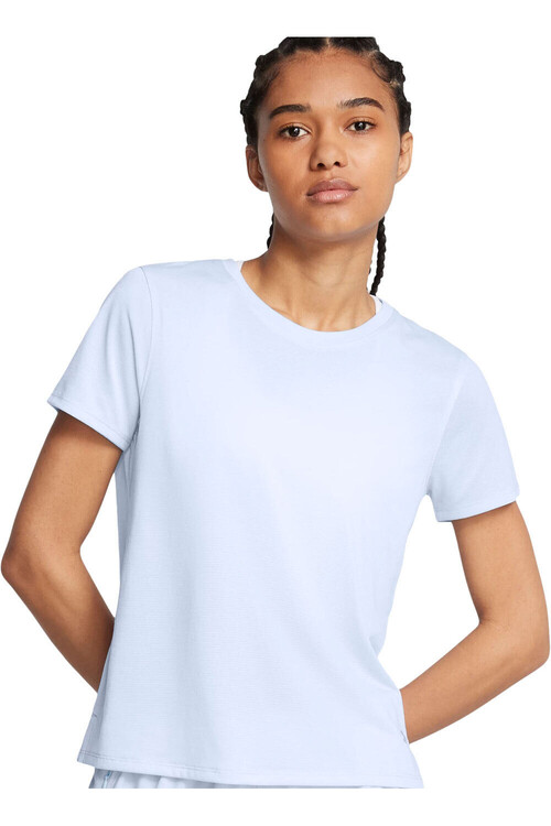 Under Armour camiseta entrenamiento manga corta mujer LAUNCH AZUL