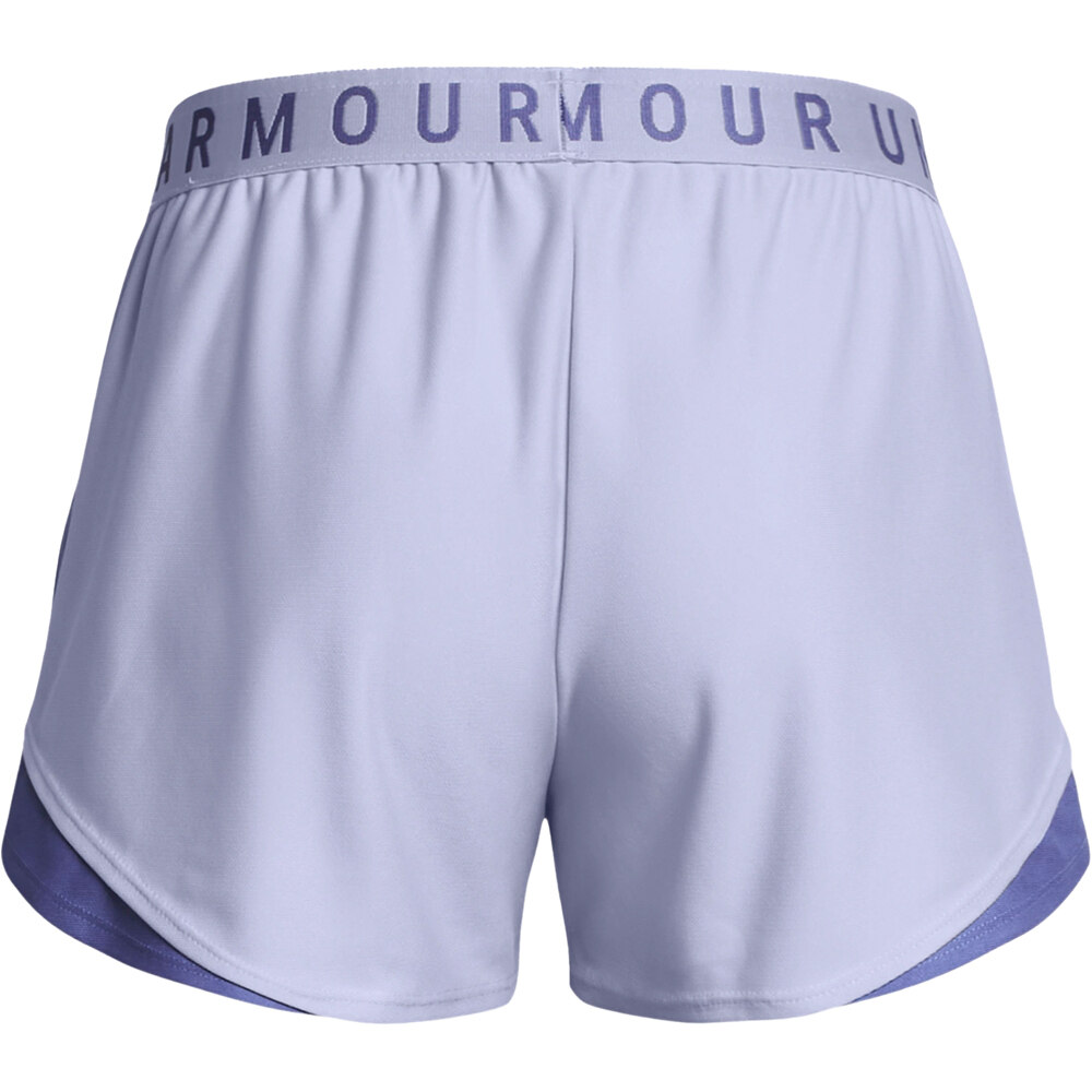Under Armour pantalones y mallas cortas fitness mujer PLAY UP 3.0 AZUL 04
