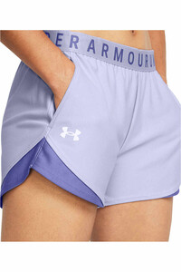 Under Armour pantalones y mallas cortas fitness mujer PLAY UP 3.0 AZUL vista detalle