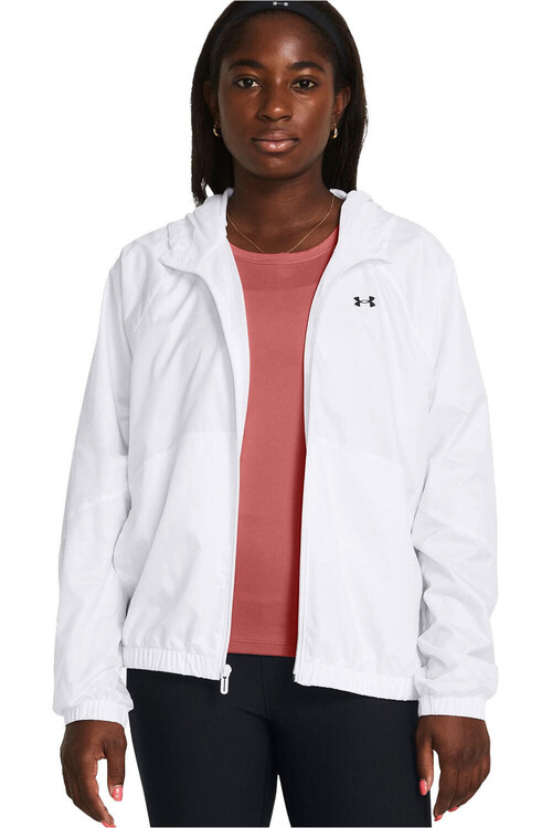 Under Armour sudaderas deportivas mujer SPORT WINDBREAKER BLANCO