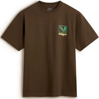 Vans camiseta manga corta hombre ART PRODUCTION VERDE vista frontal