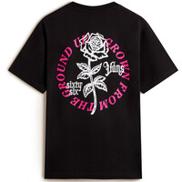 Vans camiseta manga corta hombre GROWN FROM THE GROUND UP NEGRO vista trasera