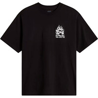 Vans camiseta manga corta hombre OFF THE WALL FEVER NEGRO vista frontal