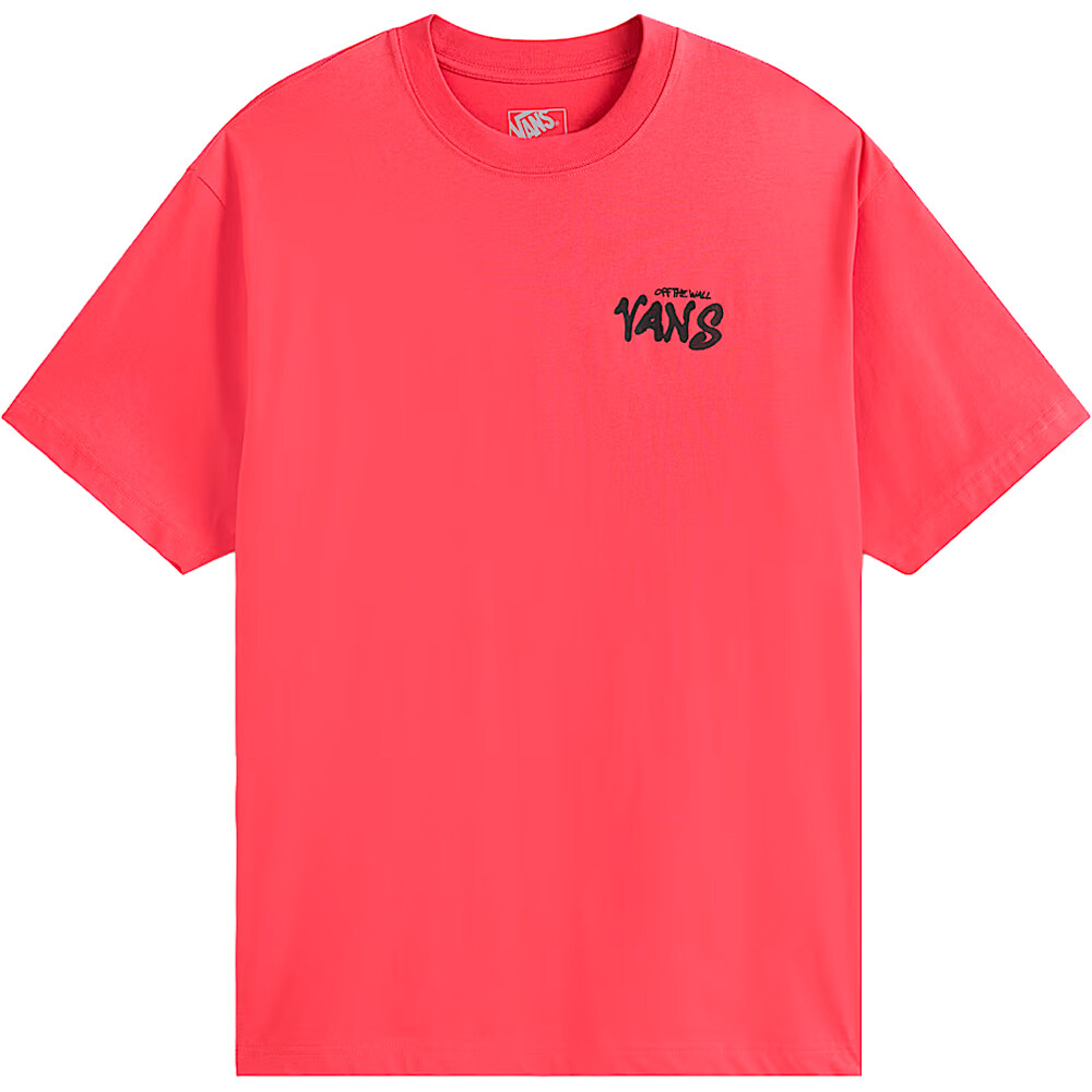 Vans camiseta manga corta hombre REPEAR SAM LOOSE ROJO 03
