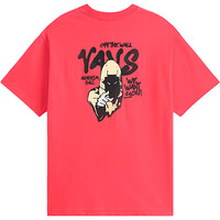 Vans camiseta manga corta hombre REPEAR SAM LOOSE ROJO 04