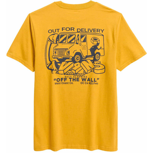 Vans camiseta manga corta niño NEXT STOP AMARILLO