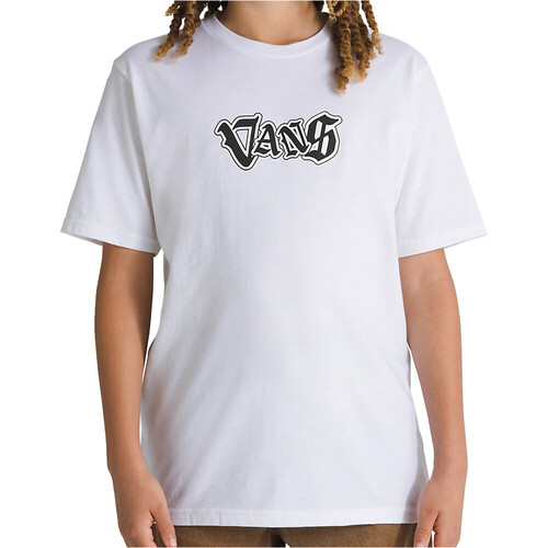Vans camiseta manga corta niño SHATTERED BLANCO