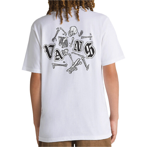 Vans camiseta manga corta niño SHATTERED BLANCO