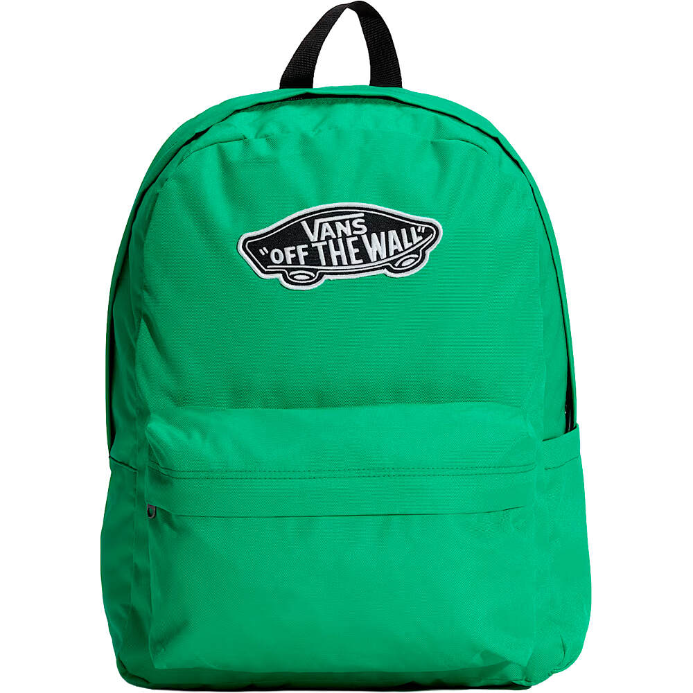 Vans mochila deporte OLD SKOOL CLASSIC VERDE vista frontal