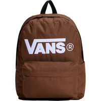 Vans mochila deporte OLD SKOOL DROP V MARRON vista frontal