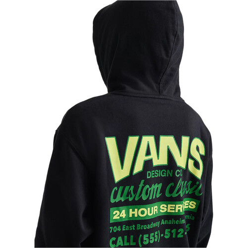 VANS FRONT negro