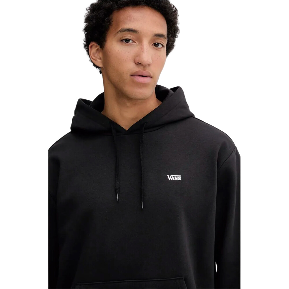 Vans sudadera hombre LEFT CHEST PO NEGRO vista detalle