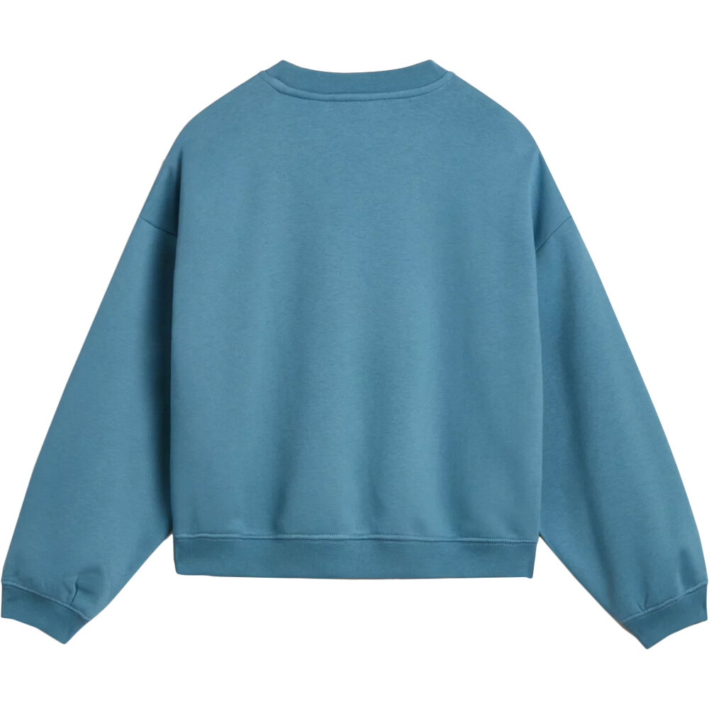 Vans sudadera niña STADIUM GRIS vista trasera