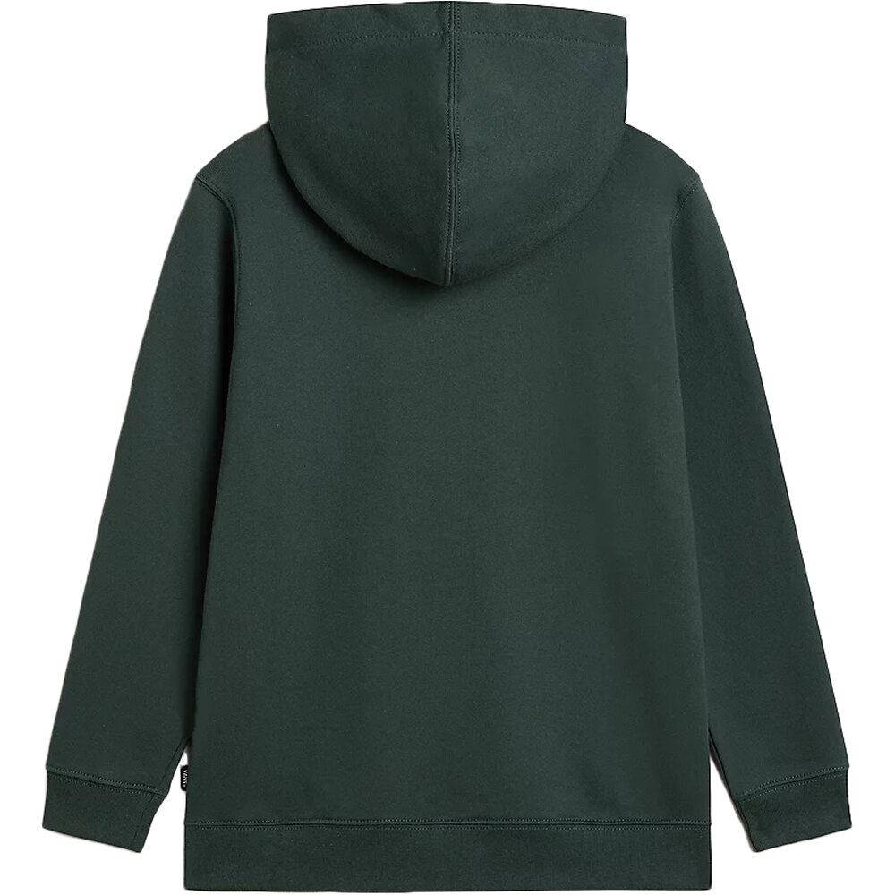 Vans sudadera niño OFF THE WALL VERDE vista trasera