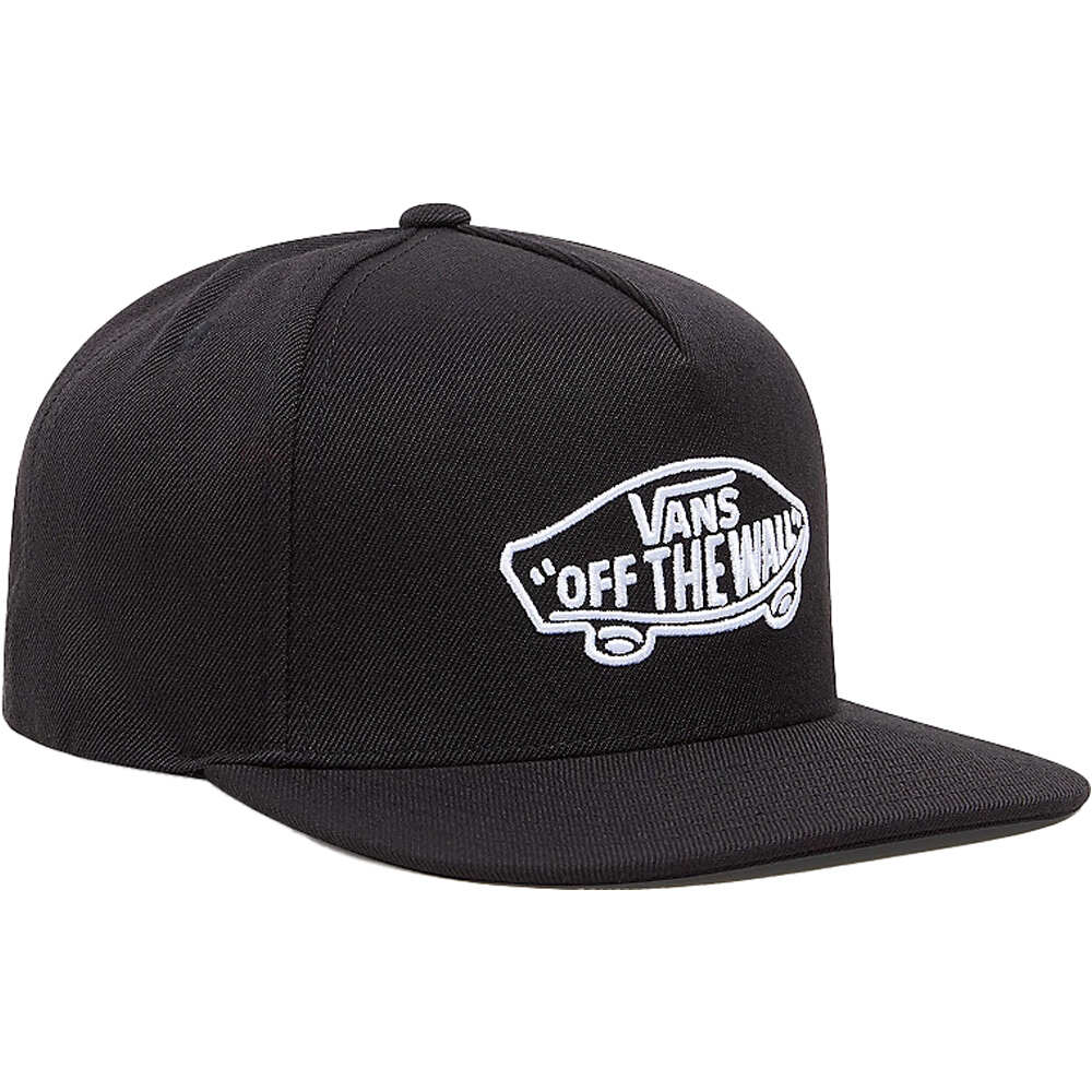 Vans visera lona CLASSIC NEGRO vista frontal