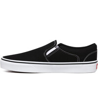 Vans zapatilla moda hombre ASHER NEGRO puntera