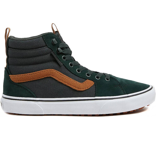 Vans zapatilla moda hombre FILMORE HI VANSGUARD SUEDE CANVA VERDE