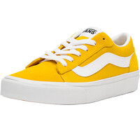 Vans zapatilla moda hombre VERO LS SUEDE CANVAS AMARILLO lateral interior