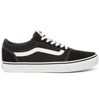 Vans zapatilla moda hombre WARD SUEDE NEGRO lateral exterior