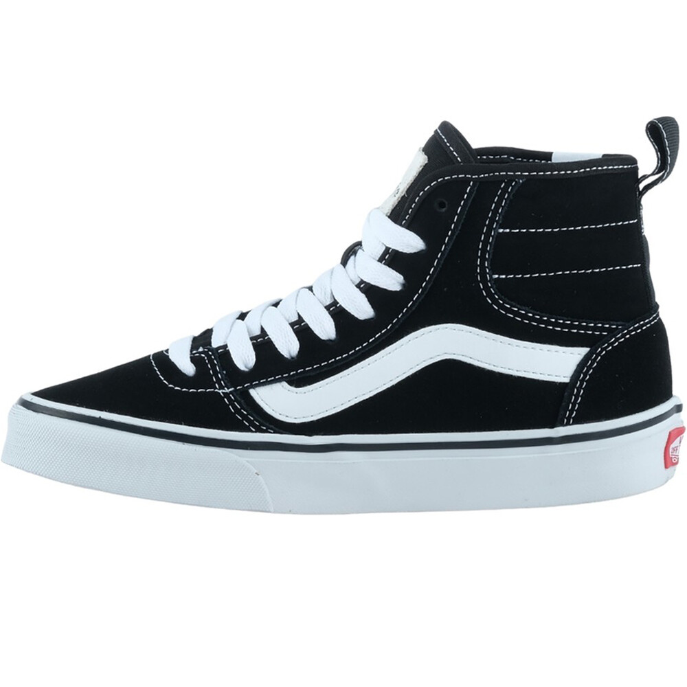 Vans zapatilla moda mujer ASHWOOD HI DECON NEGRO lateral interior