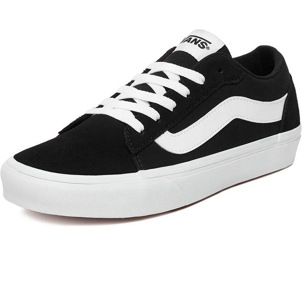 Vans zapatilla moda mujer VERO LS NEGRO lateral interior